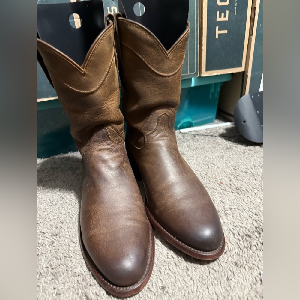 Tecovas cafe goat 9.5D